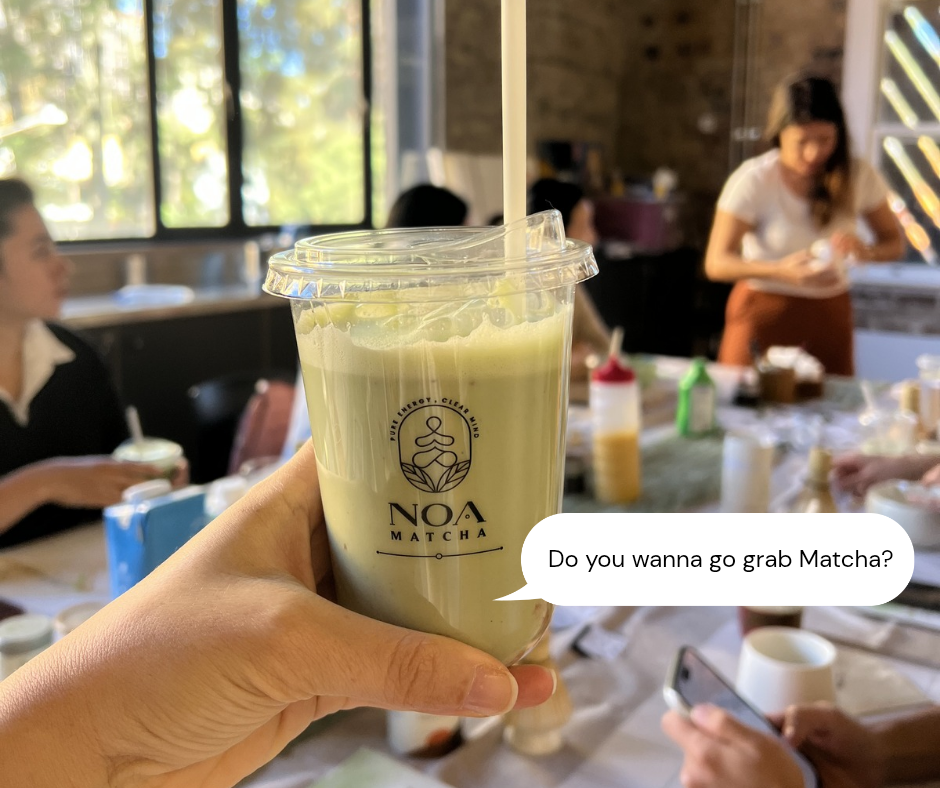 Crafting a New Ritual: Why "Do You Wanna Grab Matcha?" Just Became a Creative Escape - NOA MATCHA