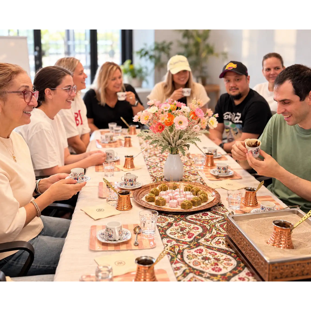 Turkish Coffee & Ceramic Painting Workshop - Gold Coast
