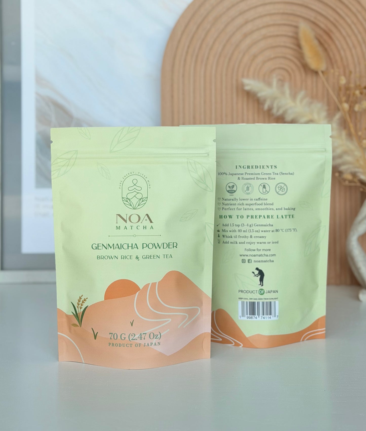 NOA Genmaicha Powder 70gr