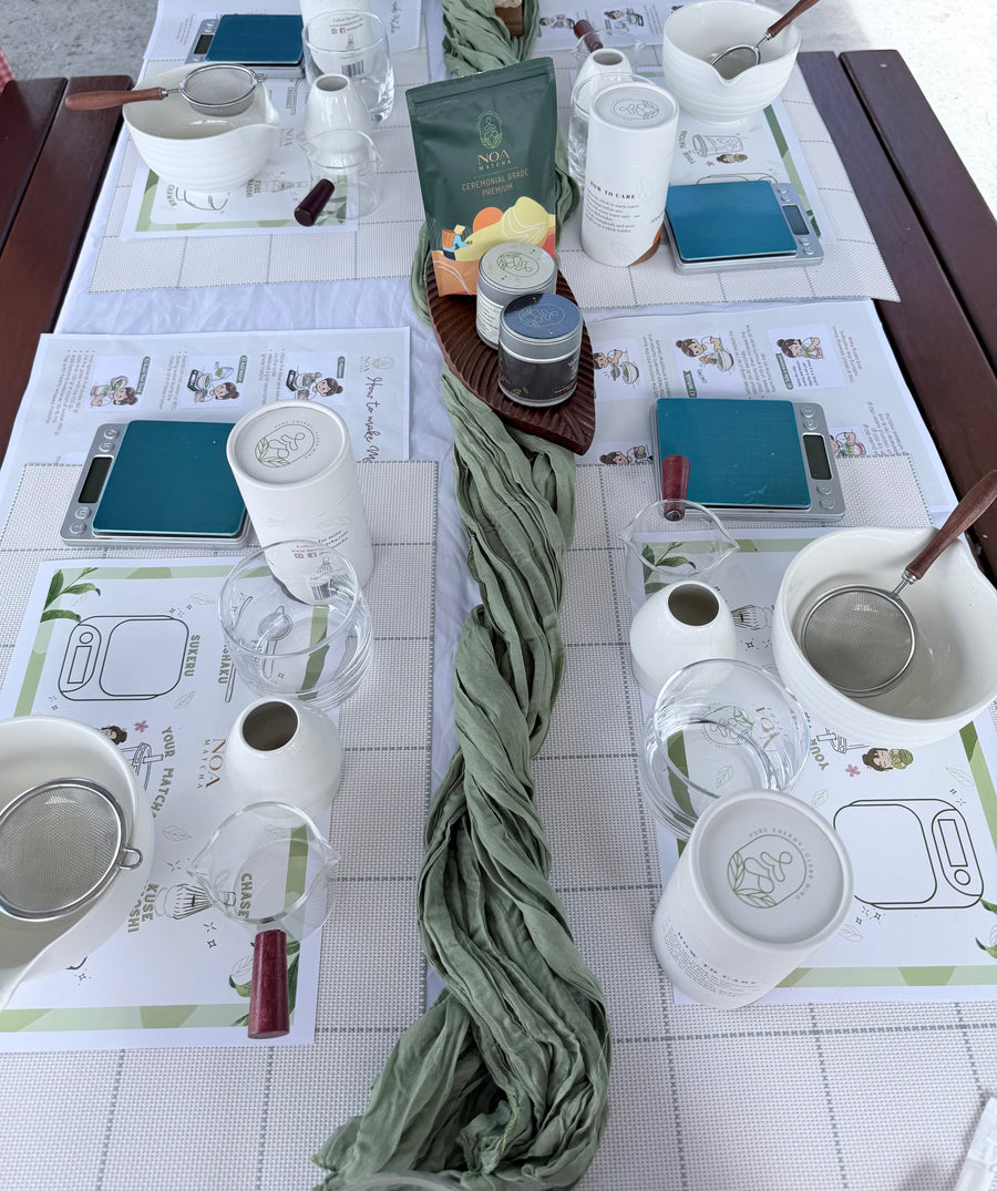 Private matcha and ceramic workshops, just for your group