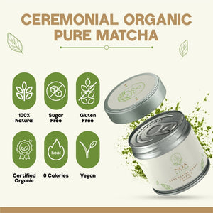 Ceremonial Grade-Organic NOA Matcha 30gr