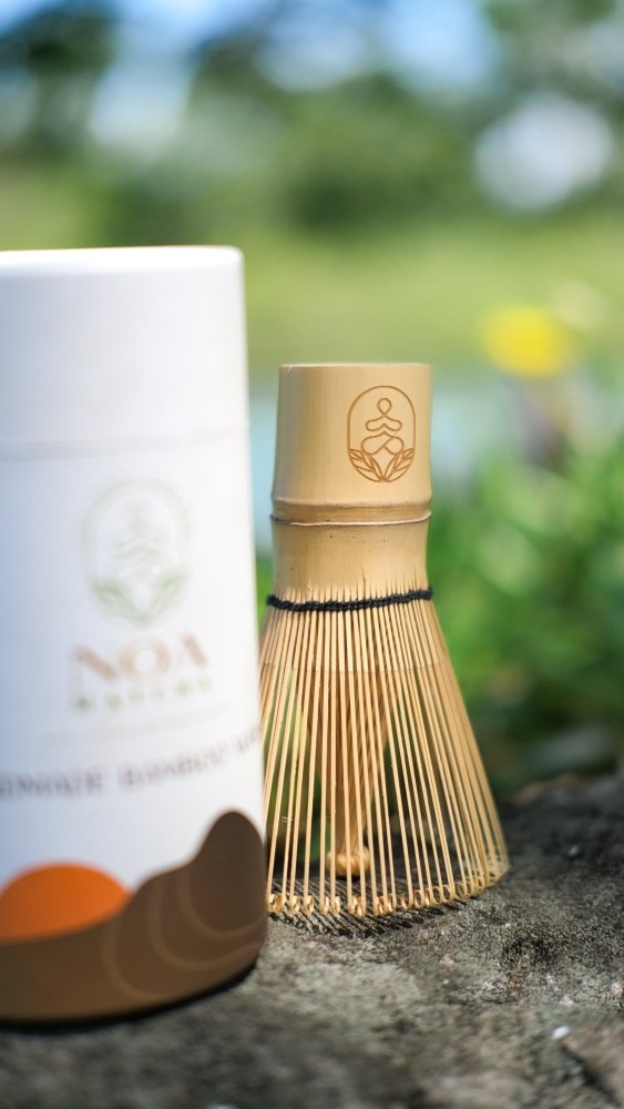 Premium matcha tools - bamboo chasen whisk