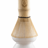 Matcha whisk holder for bamboo chasen - side view