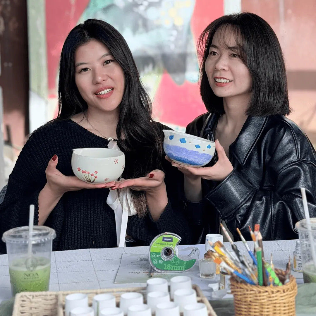 Matcha & Ceramic Painting Workshop - Ipswich