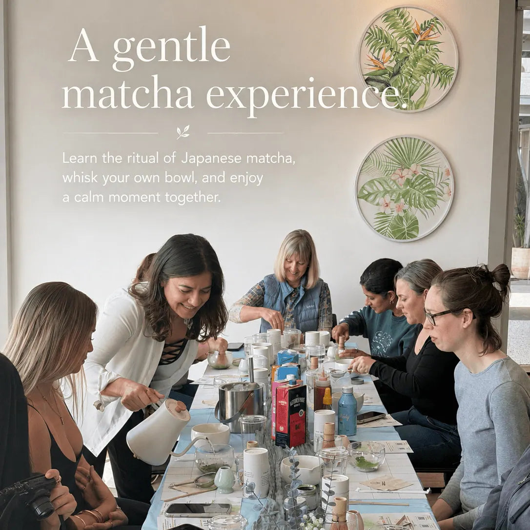 Matcha & Ceramic Painting Workshop - Coffs Harbour